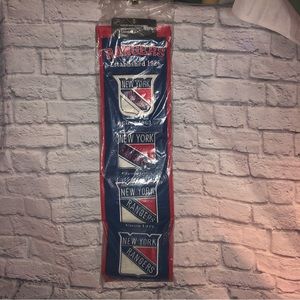 NHL NY Rangers Banner